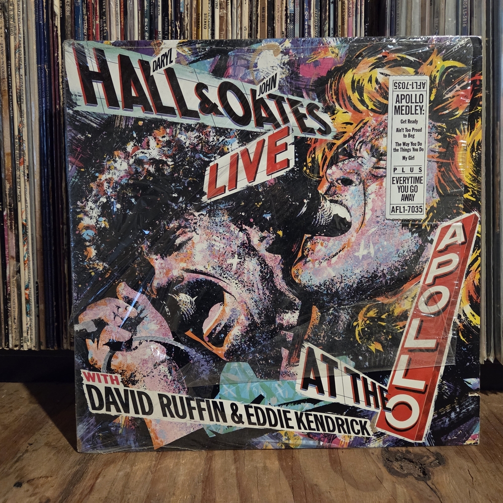 Hall & Oates Live at the Apollo Vintage Vinyl Record